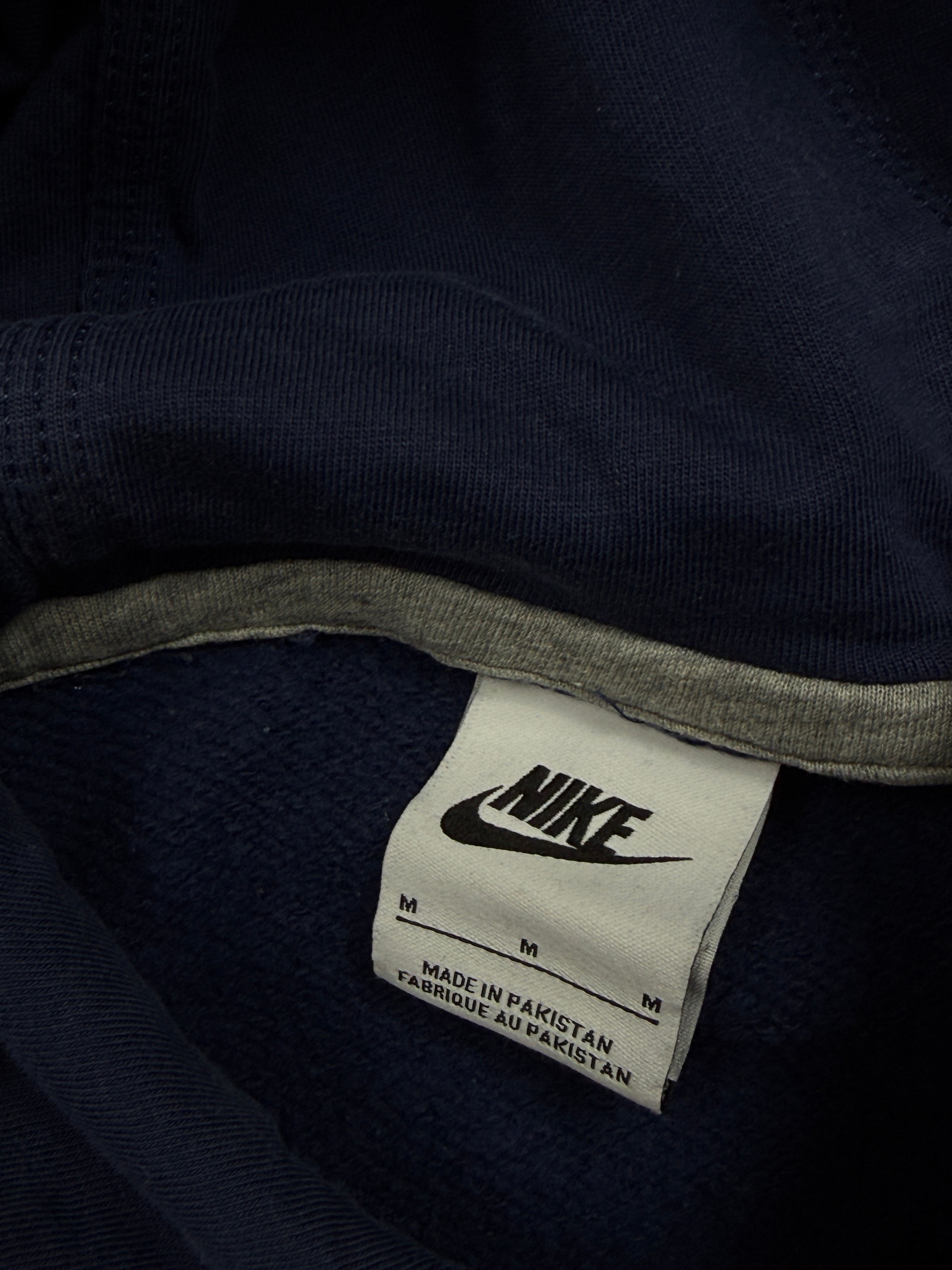 Bluza Nike Basic Hoodie Mini Swoosh Granatowa [M]