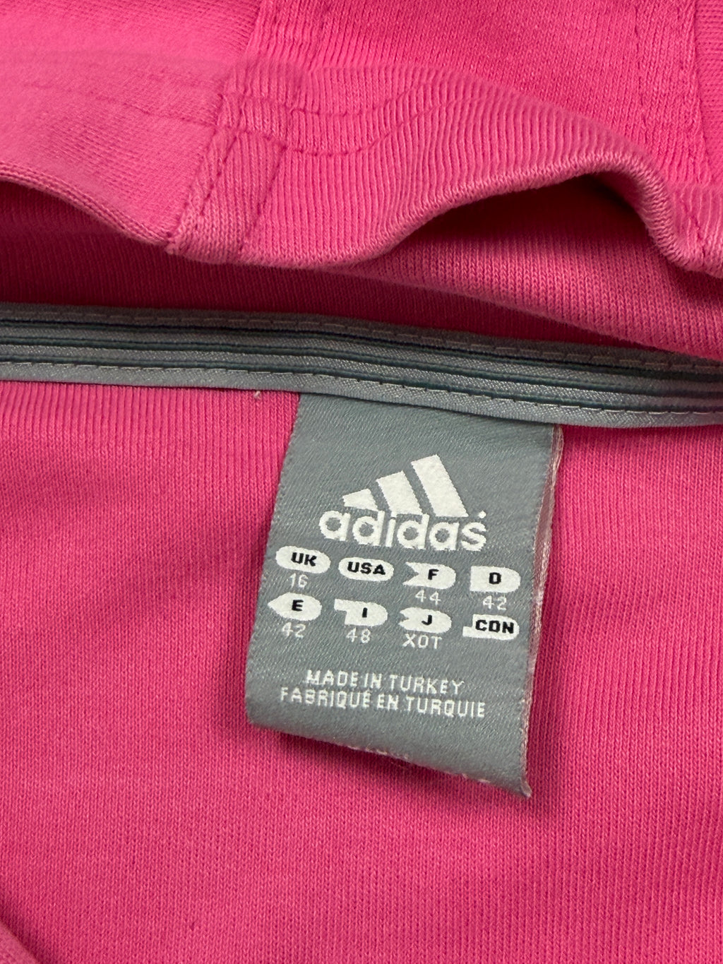 Bluza Adidas Zip Różowa Y2K [XS]