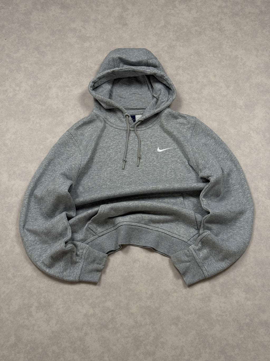 Bluza Nike Basic Szara Haft Swoosh [S]