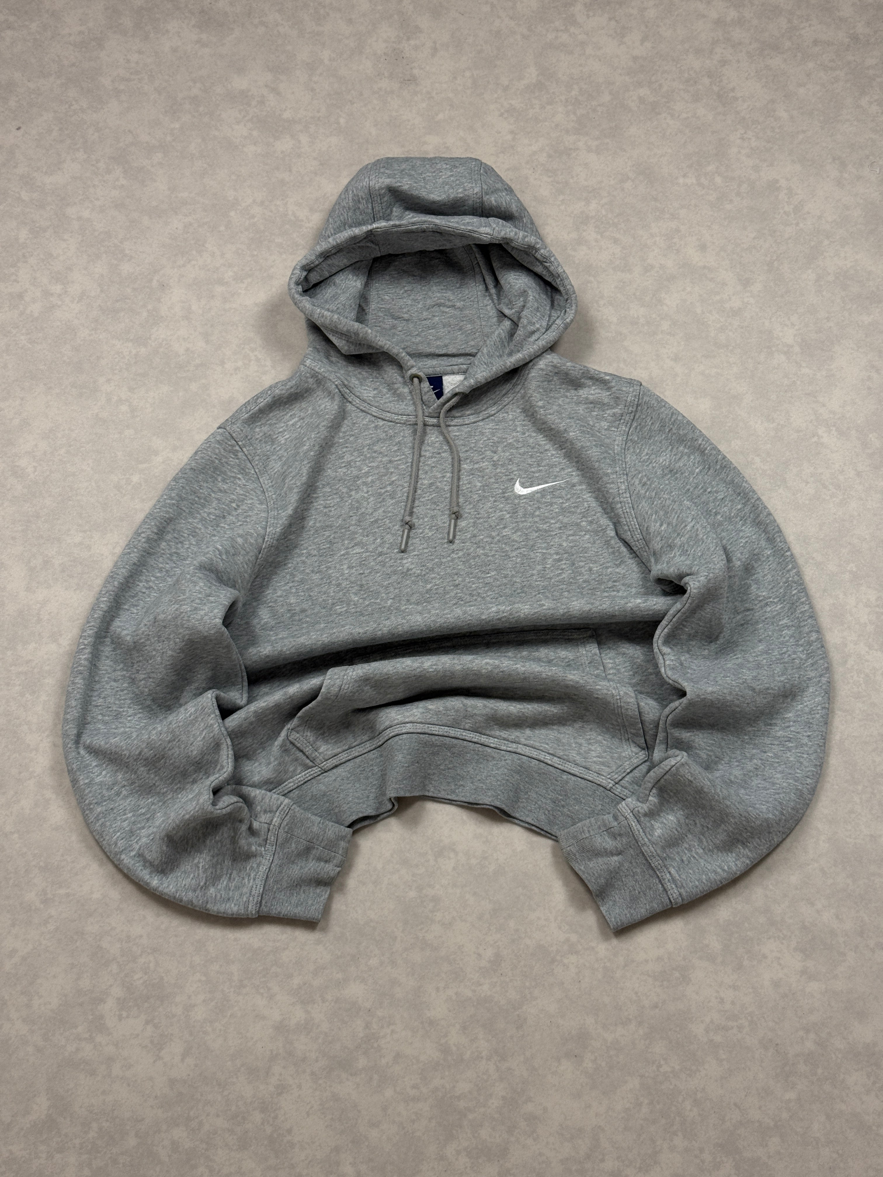 Bluza Nike Basic Szara Haft Swoosh [S]
