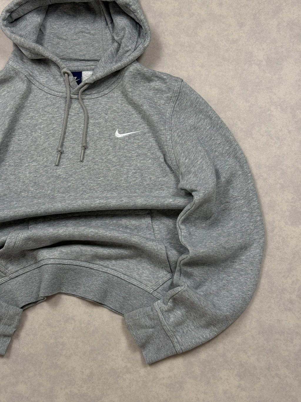 Bluza Nike Basic Szara Haft Swoosh [S]