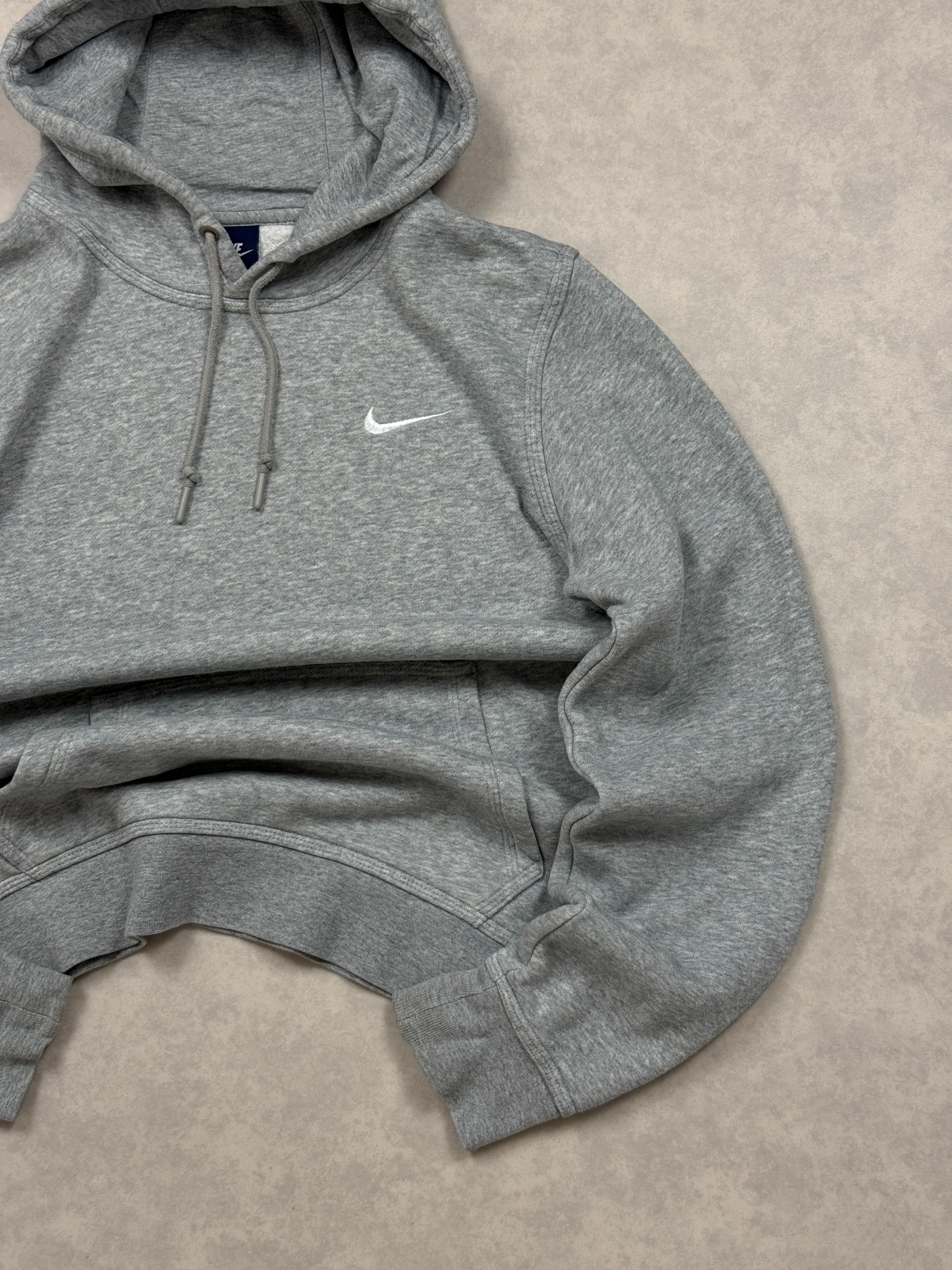 Bluza Nike Basic Szara Haft Swoosh [S]