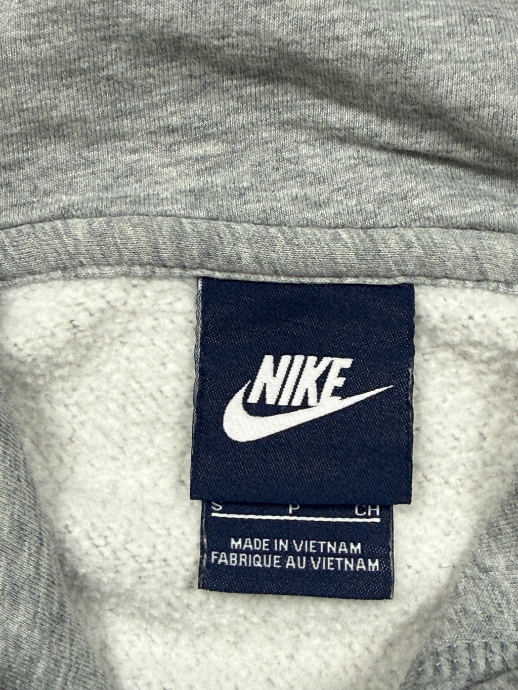 Bluza Nike Basic Szara Haft Swoosh [S]