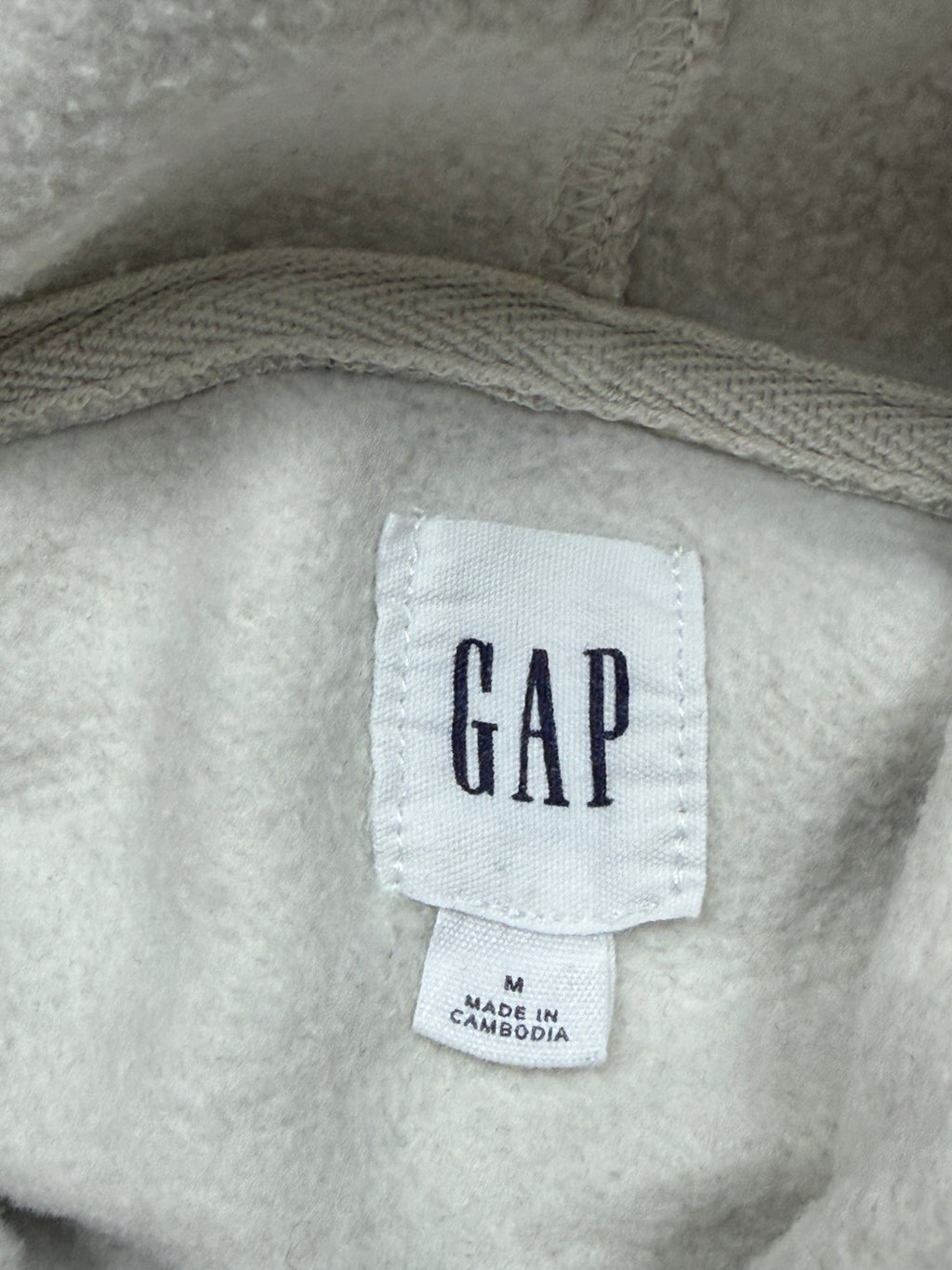Bluza Gap Beżowa Haft Logo [M]