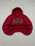 Bluza Gap Czerwona Haft Logo [S]