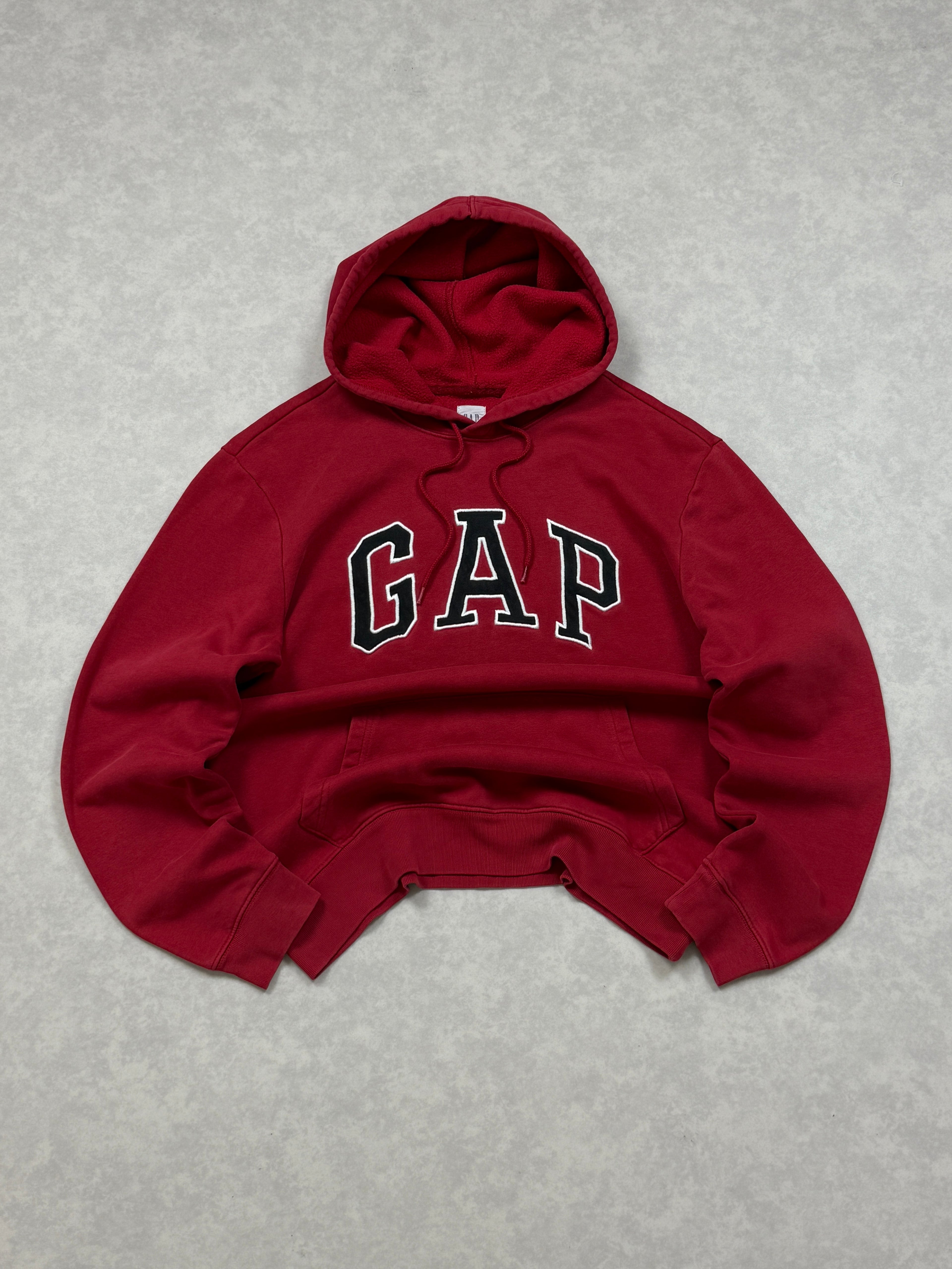Bluza Gap Czerwona Haft Logo [S]