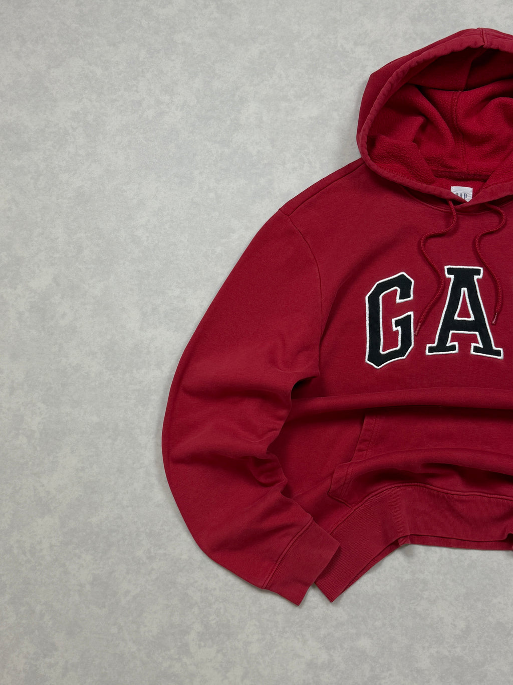 Bluza Gap Czerwona Haft Logo [S]