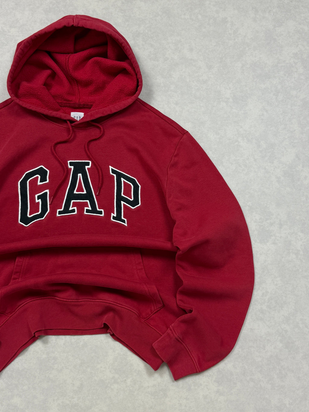 Bluza Gap Czerwona Haft Logo [S]