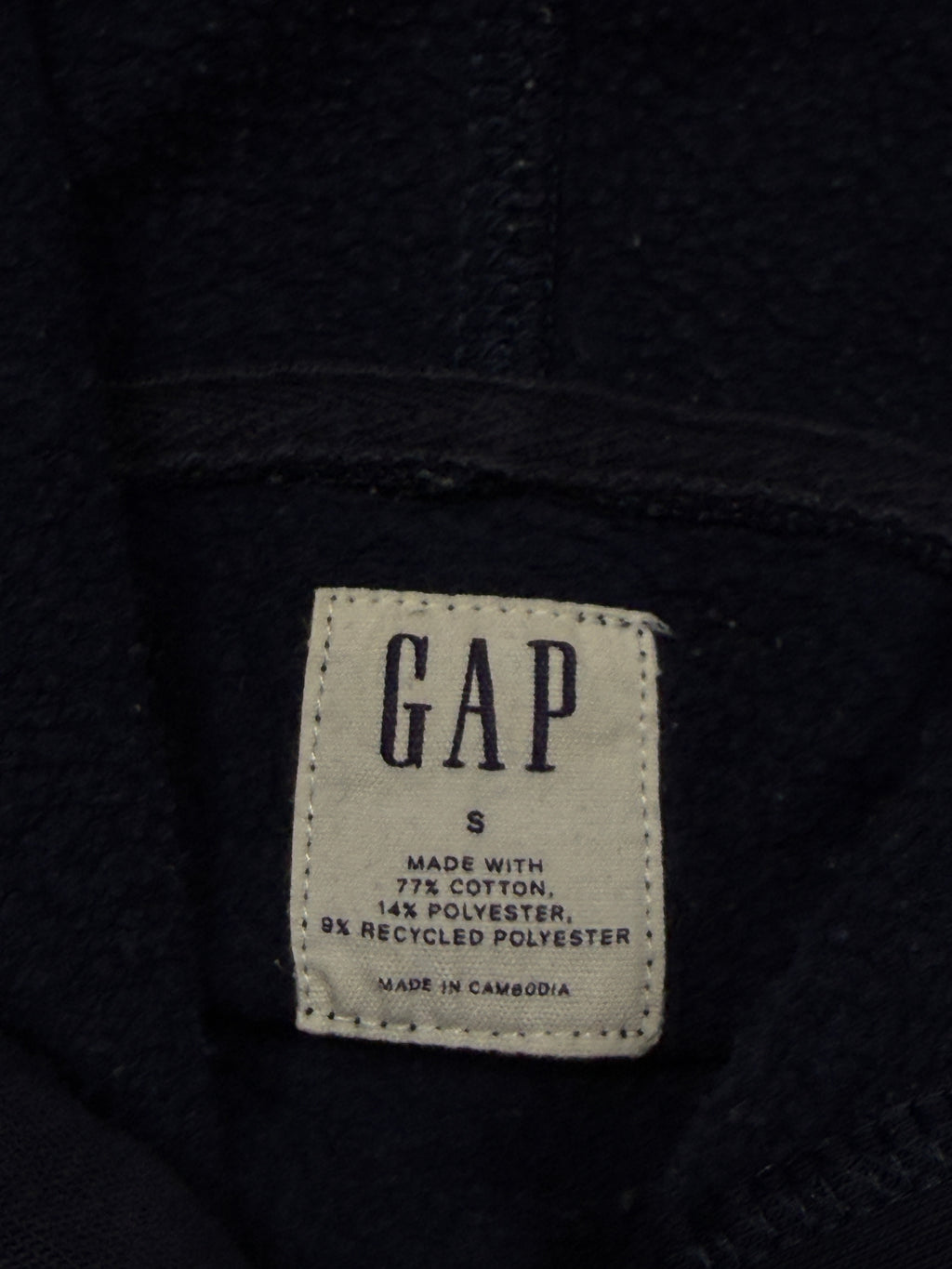 Bluza Gap Granatowa Haft Logo [S]