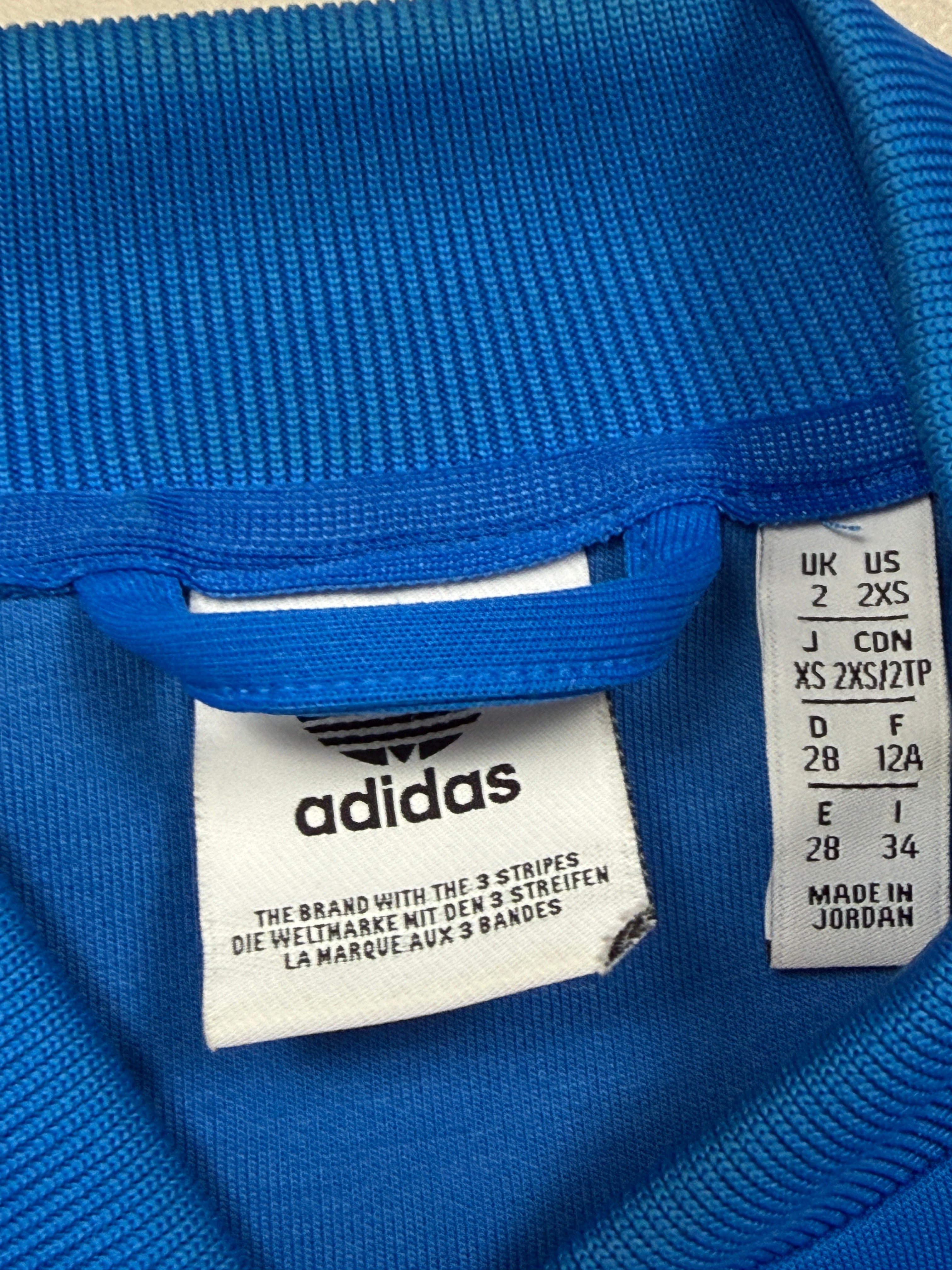 Bluza Adidas Niebieska Tracksuit Y2K Zip [XS]