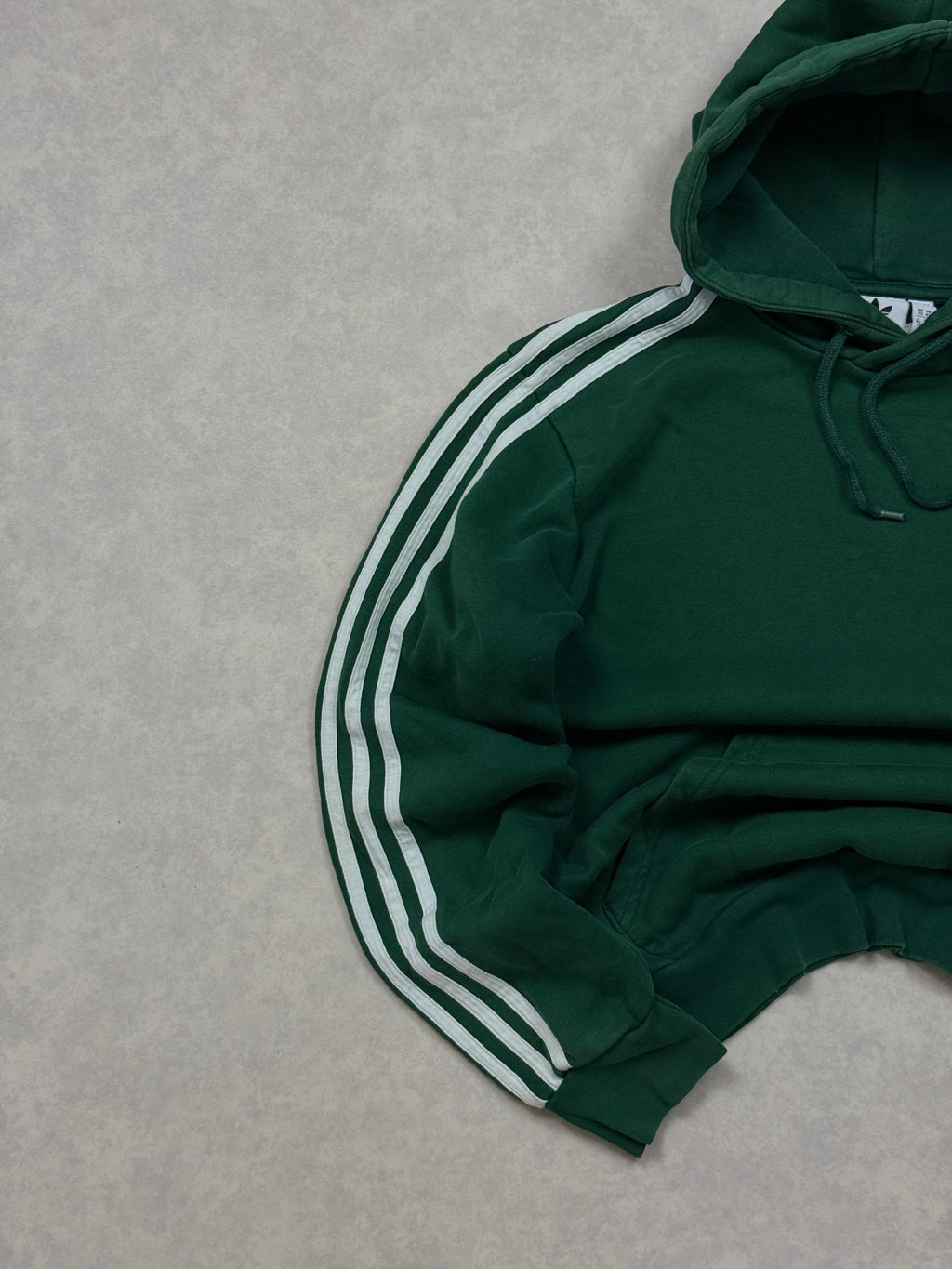 Bluza Adidas Basic Zielona Haft Logo [S]