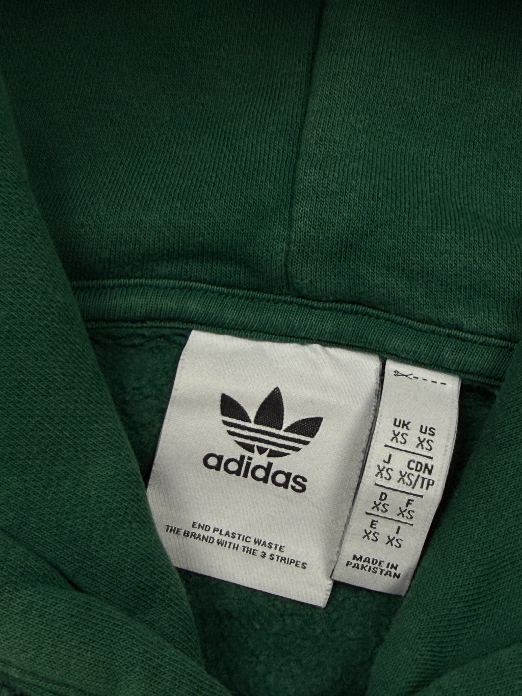 Bluza Adidas Basic Zielona Haft Logo [S]